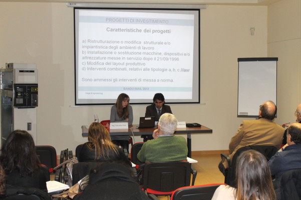 INAIL Seminario nuovi Incentivi 2014