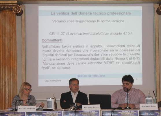 Relatori Rischio Elettrico