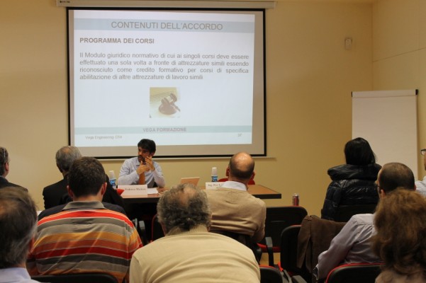 Seminario sul nuovo accordo Stato Regioni del 22/02/12 c/o Vega Formazione