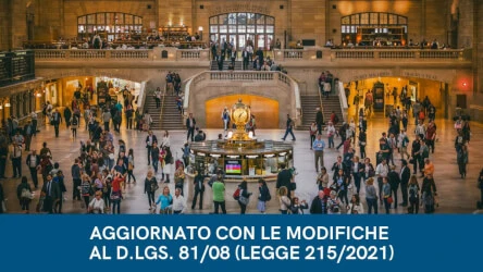 Corso E-Learning di Aggiornamento sulla Sicurezza per Lavoratori di Attivit Aperte al Pubblico - Aggiornato Legge 215/2021