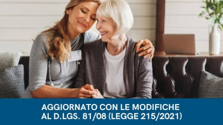 Corso E-Learning di Aggiornamento sulla Sicurezza per Lavoratori del Settore di Assistenza Sociale - Aggiornato Legge 215/2021