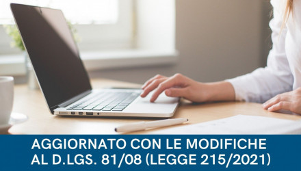 Corso E-Learning Sicurezza Lavoratori - Parte Generale - Aggiornato Legge 215/2021