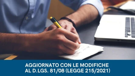 Corso E-learning di Aggiornamento sulla Sicurezza per Lavoratori - Aggiornato Legge 215/2021