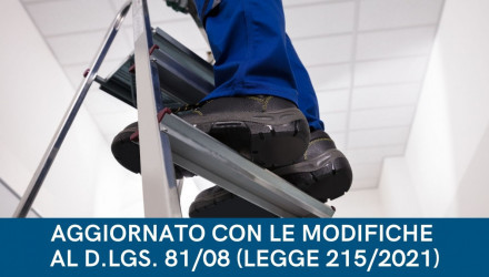 Corso E-Learning sullutilizzo in sicurezza delle scale (Valido per Aggiornamento Lavoratori) - Aggiornato Legge 215/2021