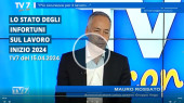 TV7 Con Voi - Infortuni sul Lavoro inizio 2024 | Estratto Intervista Ing. Mauro Rossato | 15.04.2024