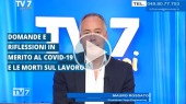 TV7 - Domande e riflessioni in merito al Covid-19 e le morti sul lavoro - Ing. Rossato | 18.01.2022