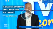 TV 7 con Voi - Il dramma continuo degli infortuni sul lavoro - Ing. Rossato | 07.06.2023
