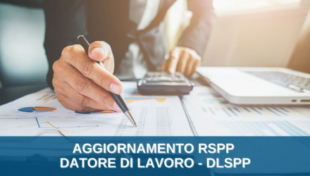 CORSI AGGIORNAMENTO RSPP PER DATORI DI LAVORO (DLSPP)