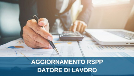 CORSI AGGIORNAMENTO RSPP PER DATORI DI LAVORO