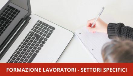 FORMAZIONE SPECIFICA RISCHIO BASSO LAVORATORI: VEDI TUTTI I CORSI E-LEARNING PER SETTORI E ATTIVITA' SPECIFICI