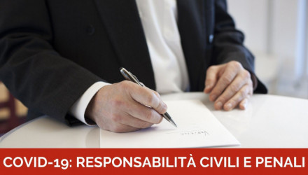 COVID-19: RESPONSABILITA' CIVILI E PENALI IN AZIENDA NELLA GESTIONE DEL RISCHIO DA CONTAGIO - FREQUENTA IN VIDEOCONFERENZA O E-LEARNING