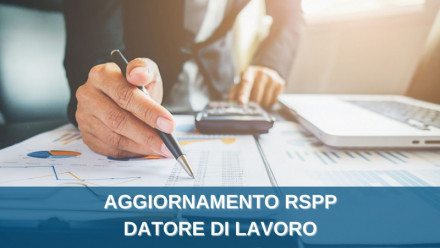 Vedi i corsi di aggiornamento DLSPP obbligatori per gli altri livelli di rischio