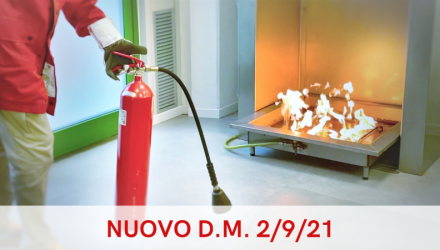 SCOPRI I NOSTRI CORSI ANTINCENDIO CONFORMI AL NUOVO DECRETO 2/9/2021