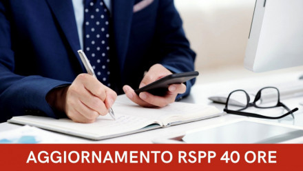 Vuoi effettuare l’aggiornamento quinquennale obbligatorio di 40 ore per RSPP? Scopri il Corso