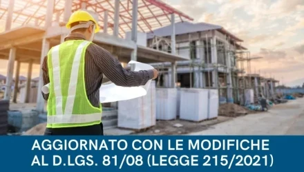 CORSO E-LEARNING DI AGGIORNAMENTO PER COORDINATORI DELLA SICUREZZA NEI CANTIERI (CSP/CSE) 40 ORE