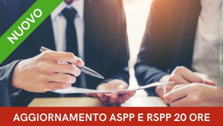 Scegli la comodità delle soluzioni formative da 20 ore per l’aggiornamento obbligatorio di RSPP e ASPP