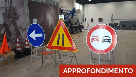 VAI ALL'APPROFONDIMENTO SULLA SEGNALETICA DI CANTIERI STRADALI