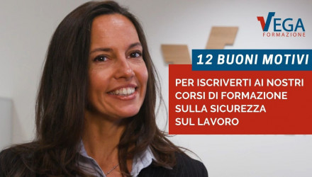 SCOPRI I 12 BUONI MOTIVI PER ISCRIVERTI AI NOSTRI CORSI DI FORMAZIONE SULLA SICUREZZA<BR> SUL LAVORO