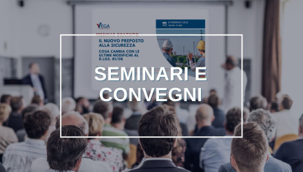 PARTECIPA GRATUITAMENTE AI NOSTRI SEMINARI TECNICI