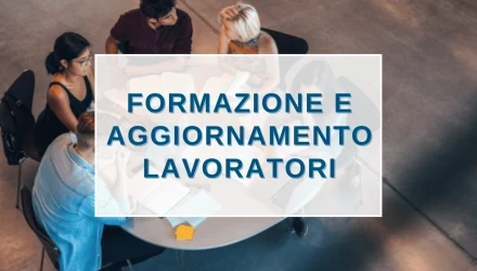 VEDI TUTTI I CORSI DI FORMAZIONE E AGGIORNAMENTO SULLA SICUREZZA PER LAVORATORI