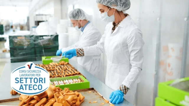 CORSI SICUREZZA LAVORATORI SETTORE INDUSTRIE ALIMENTARI E BEVANDE