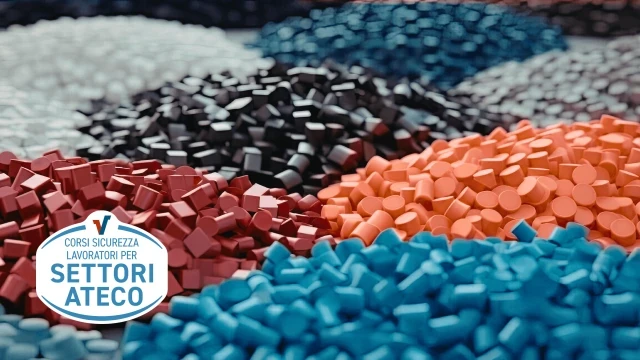 CORSI SICUREZZA LAVORATORI SETTORE FABBRICAZIONE PRODOTTI CHIMICI, PETROLCHIMICI, GOMMA E PLASTICHE, COKE